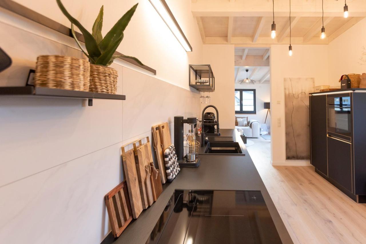 Loft19 Neu Design Luxus Maisonette Balkon Fuer 2 Personen トラーベン・トラールバッハ エクステリア 写真